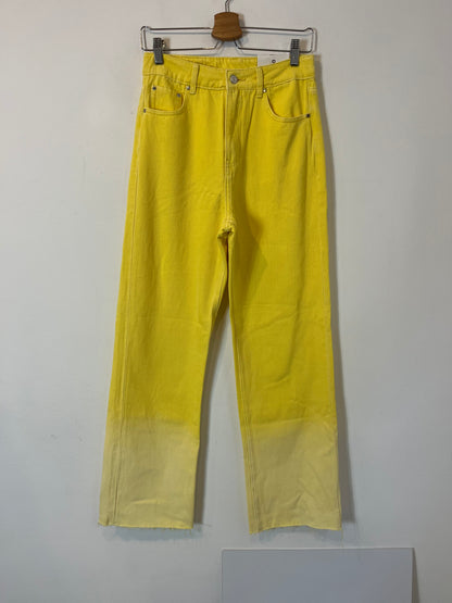 OTRAS. Denim amarillo recto T.m