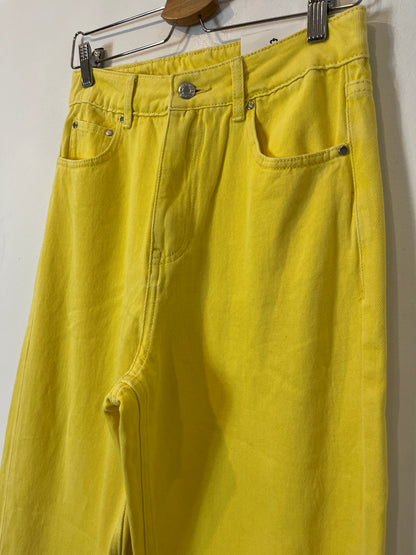 OTRAS. Denim amarillo recto T.m