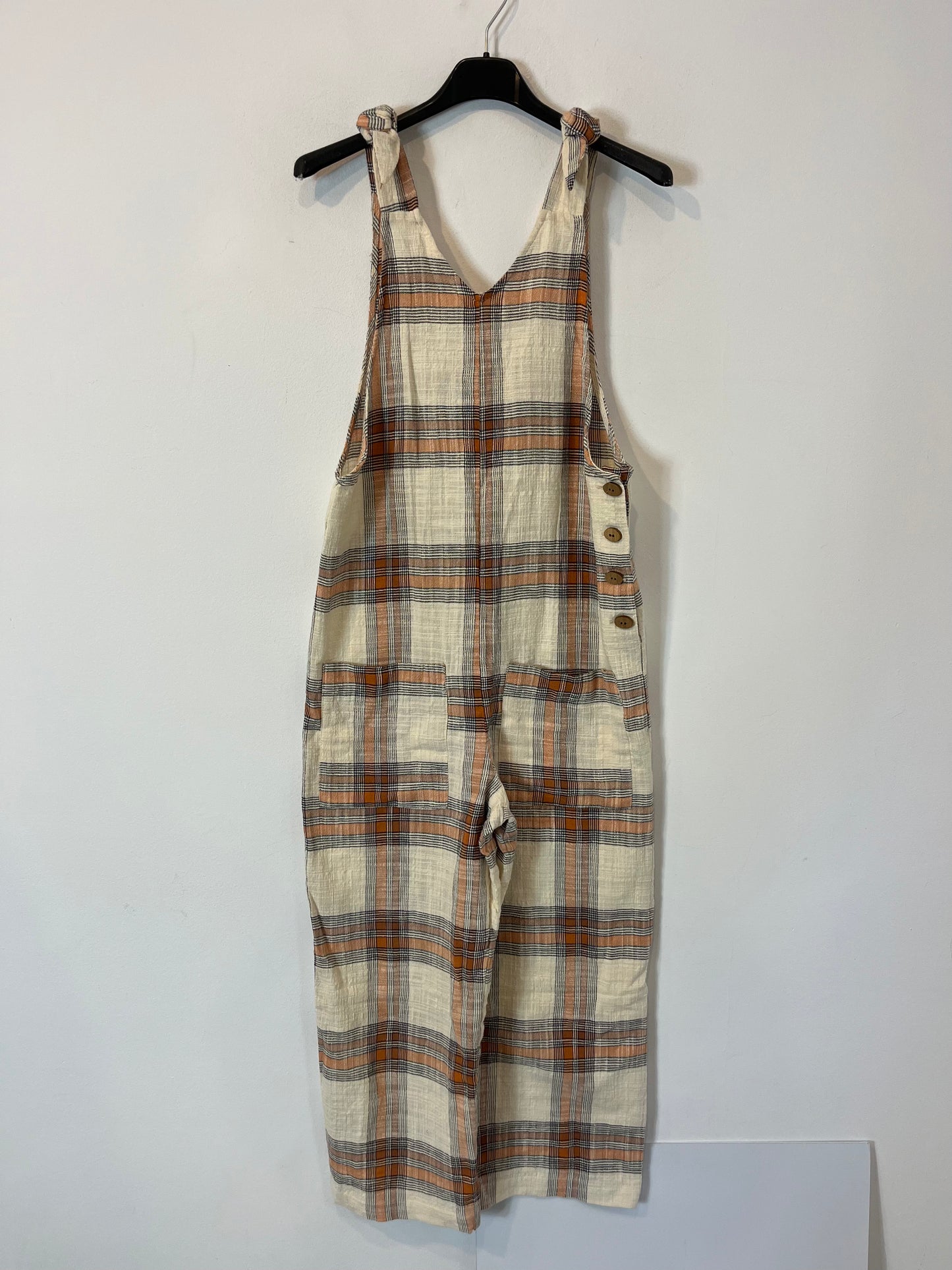 ZARA. Mono largo algodón. T. 13-14 (XS)