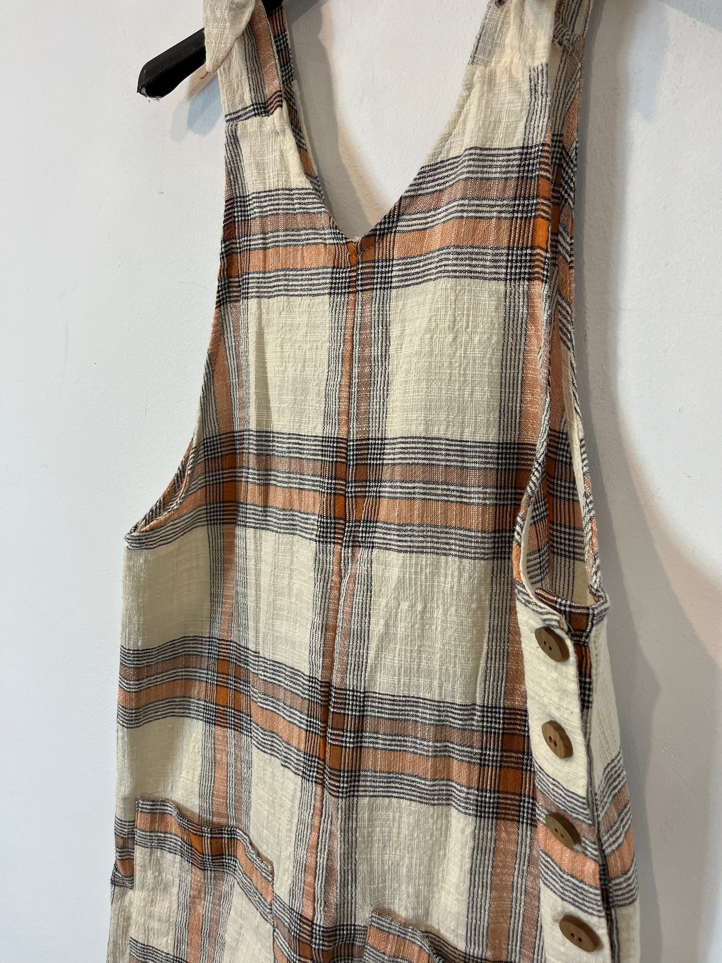 ZARA. Mono largo algodón. T. 13-14 (XS)