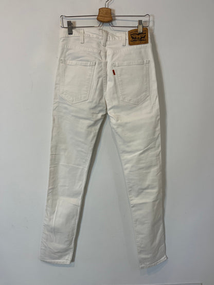 LEVI'S. Pantalón denim blanco  T.28 (38)