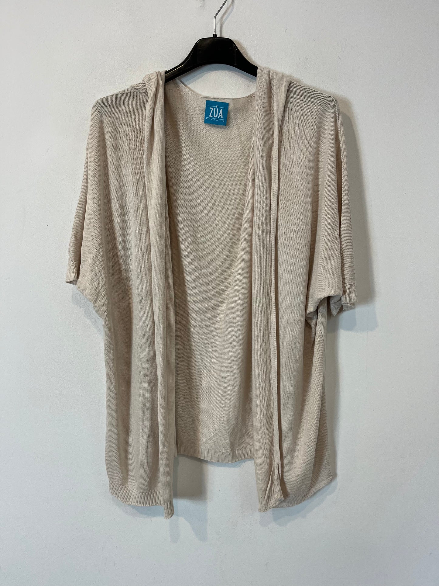 ZÚA. Chaqueta/kimono beige fluida. TS/M