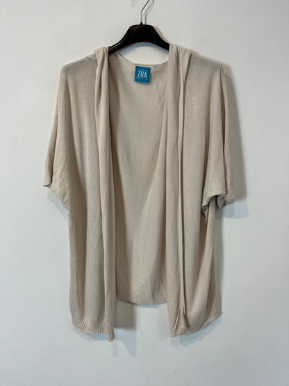 ZÚA. Chaqueta/kimono beige fluida. TS/M