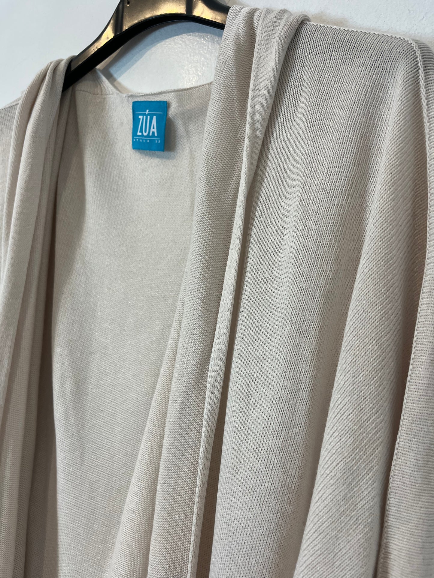 ZÚA. Chaqueta/kimono beige fluida. TS/M