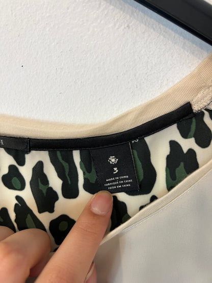 MAISON SCOTCH. Top fluido estampado. T 3 (M/L)