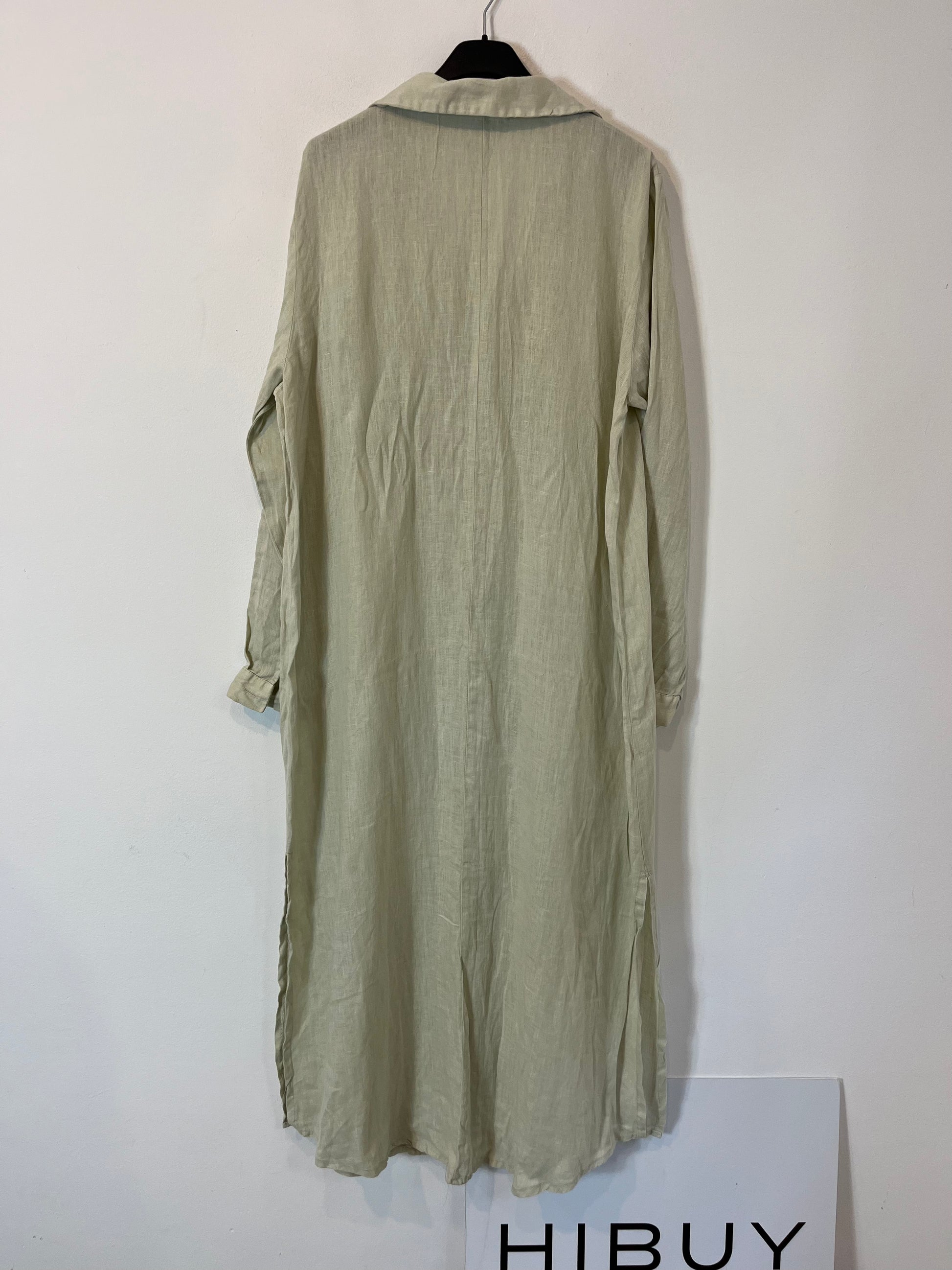 ZARA. Long linen shirt dress. TS – Hibuy market ZARA. Long linen shirt dress. TS – Hibuy market