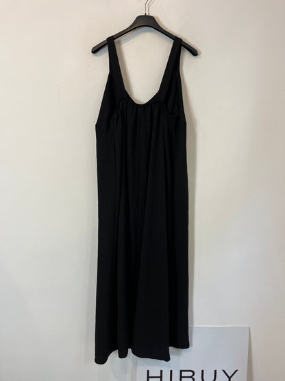 ALGO BONITO. Vestido negro fluido T.(s/m)