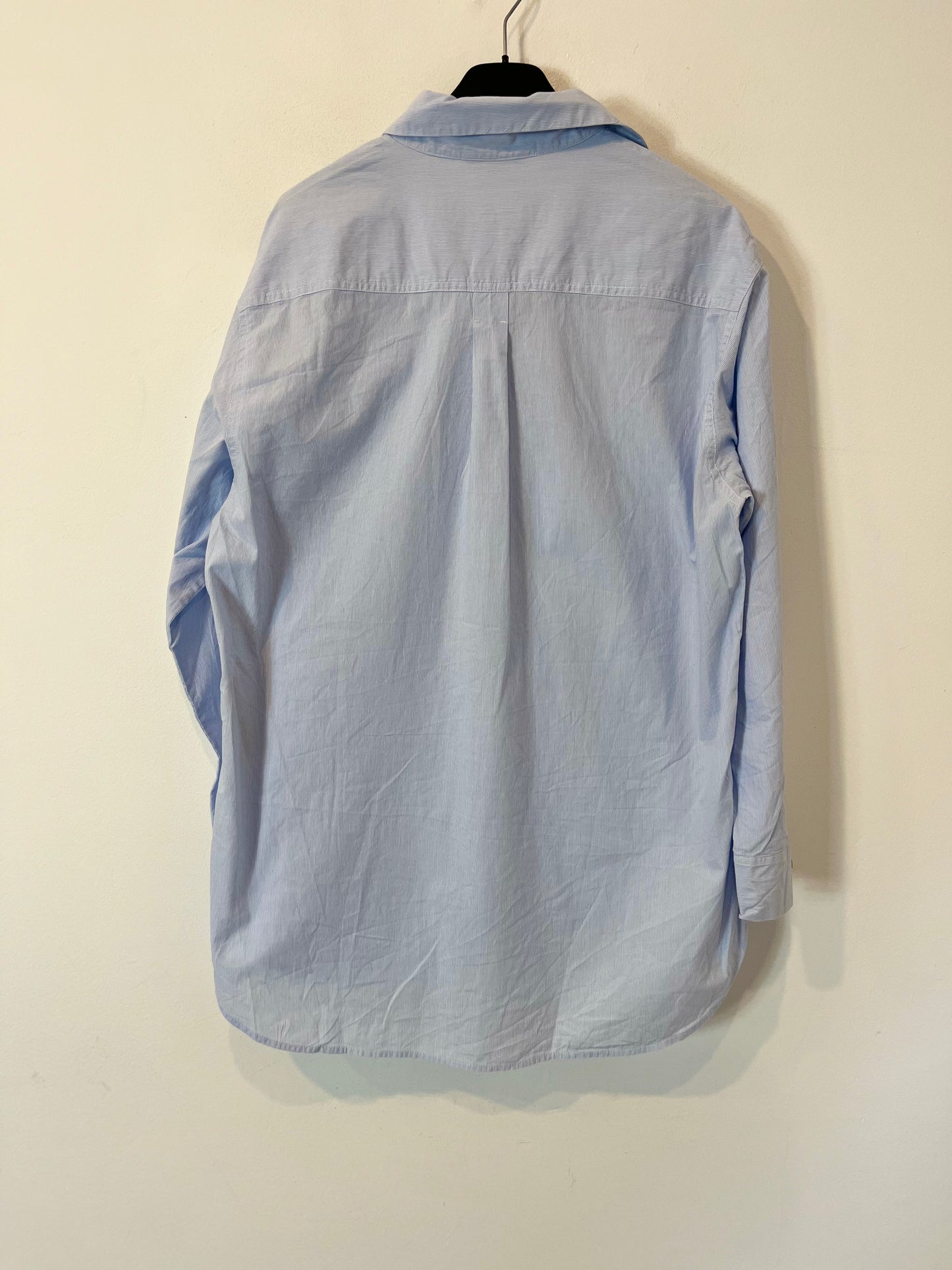 MASSIMO DUTTI. Blusa oversized rayas T.s