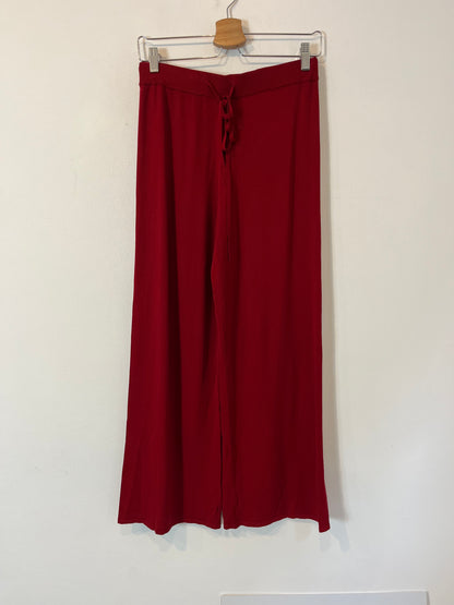 ZÚA. Wine-colored knit pants. YOU (S)