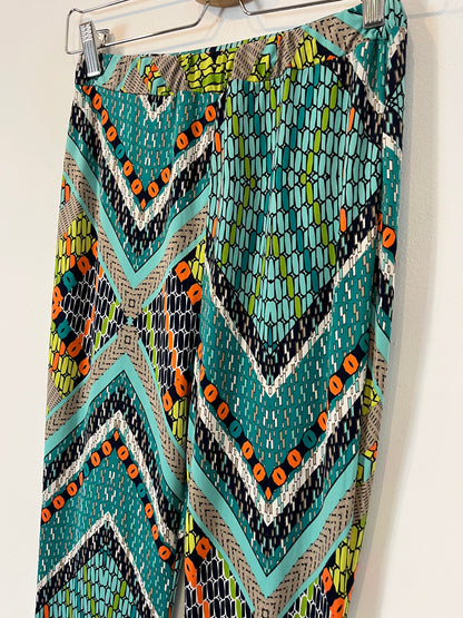 OTHERS. Printed bell-bottom pants TU(xs)