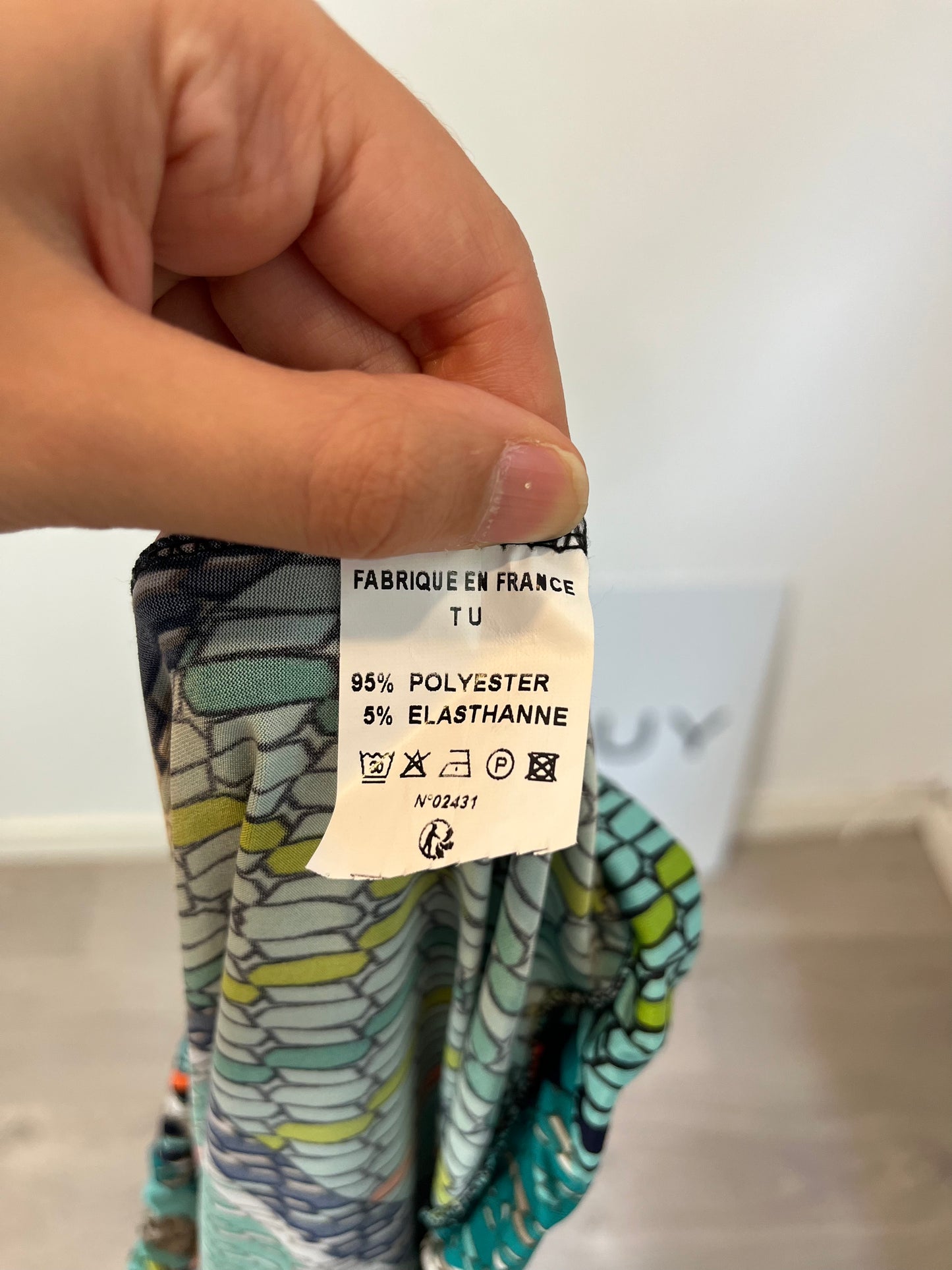 OTHERS. Printed bell-bottom pants TU(xs)