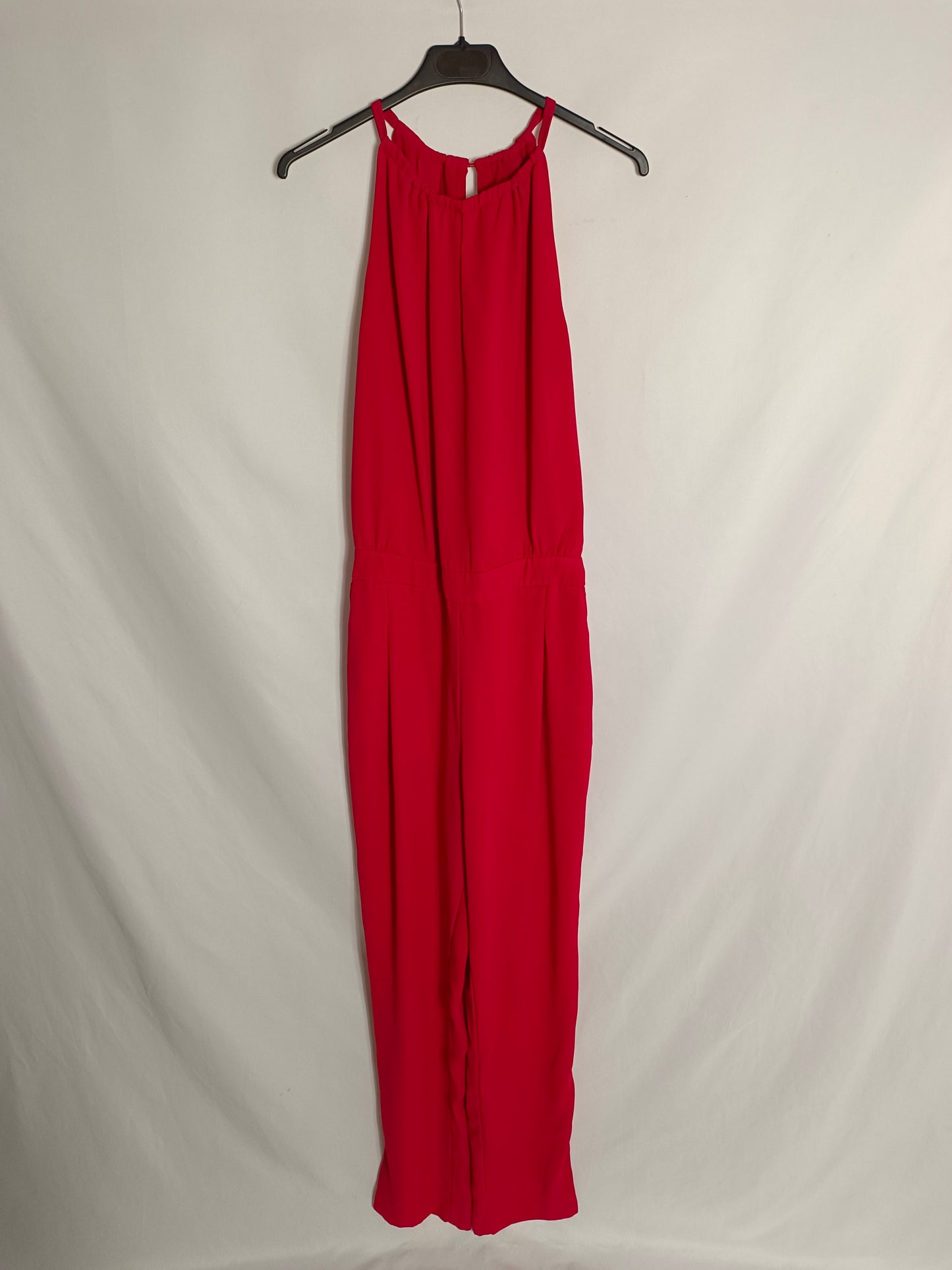 ZARA. Flowing red jumpsuit Tm