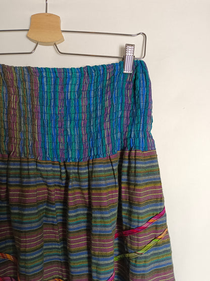 OTRAS. Pantalón bombacho rayas TU(s/m)