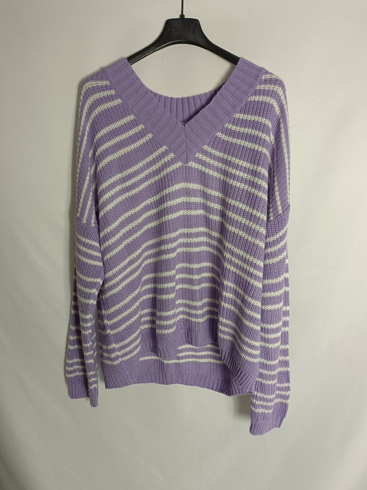 NOON. oversized striped sweater Ts
