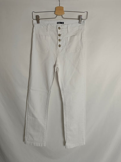 NOON. Buttoned denim trousers size 36
