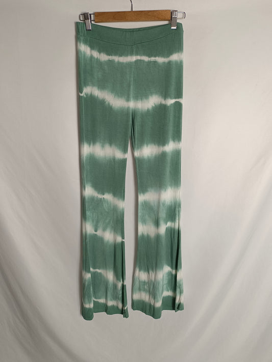 OTRAS. Pantalón verdes tie dye Tu(xs)