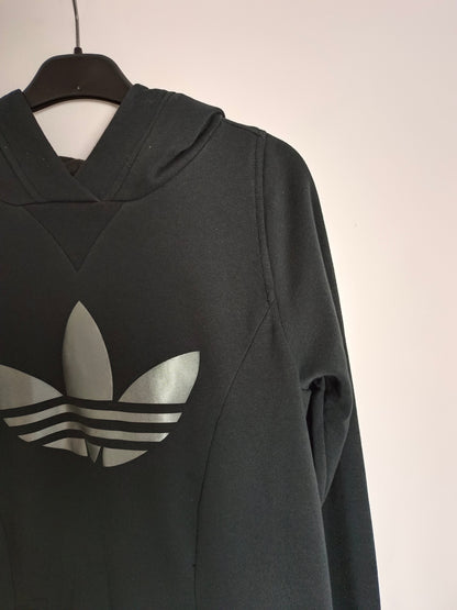 ADIDAS. Vestido/duradera azul capucha T.38