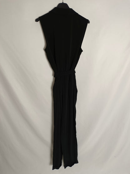 H&M. Mono negro fluido T.m