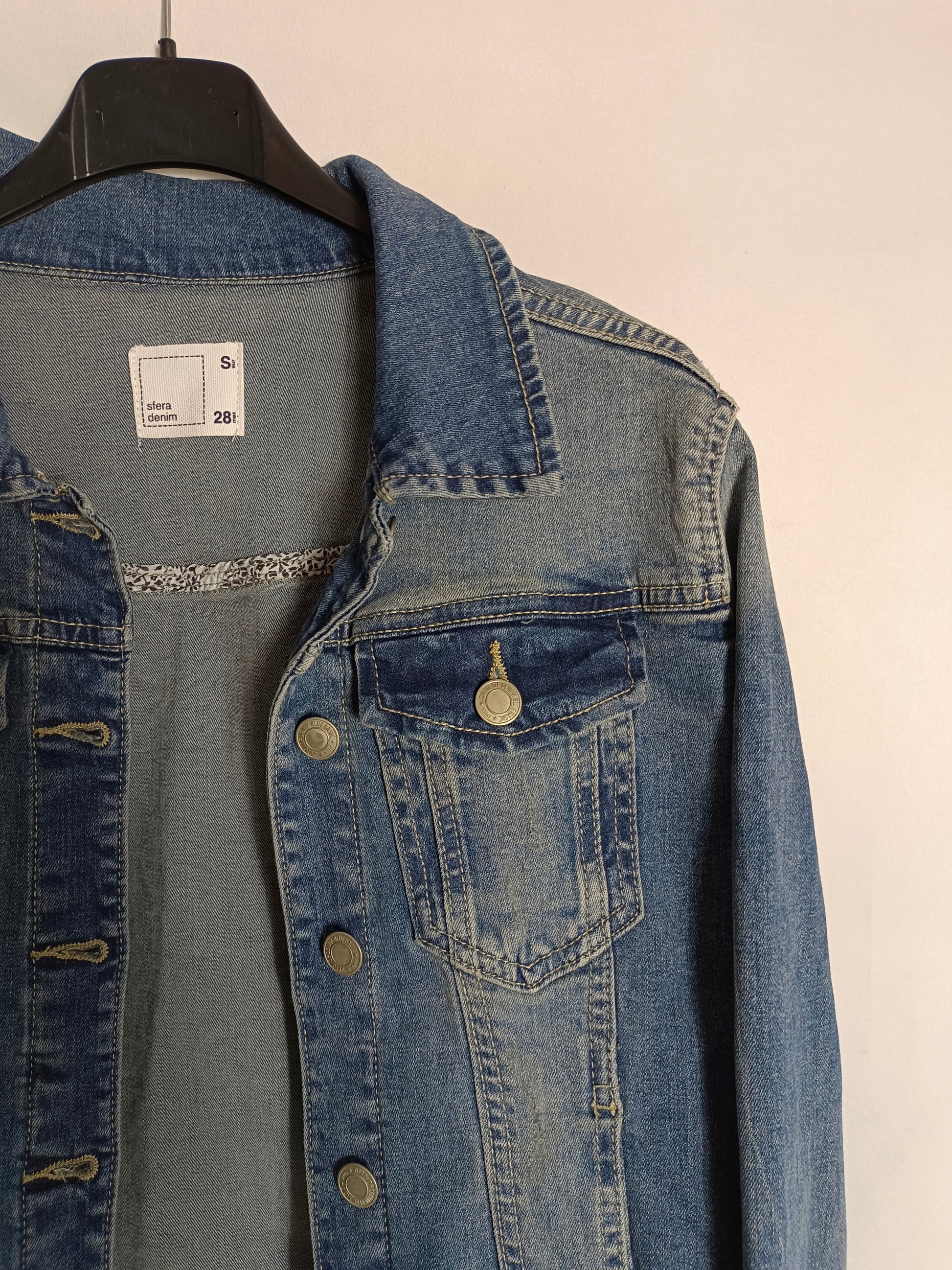 Cazadora denim lavado medio – Hibuy market - Main Image