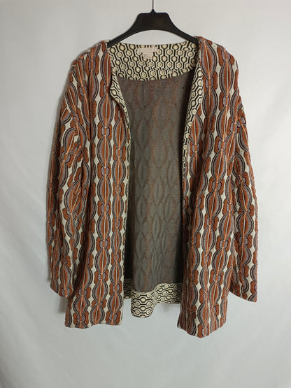 H&M. Chaqueta estilo retro T.36