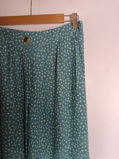 ZUA. Pantalón fluido florecitas Tu(s)