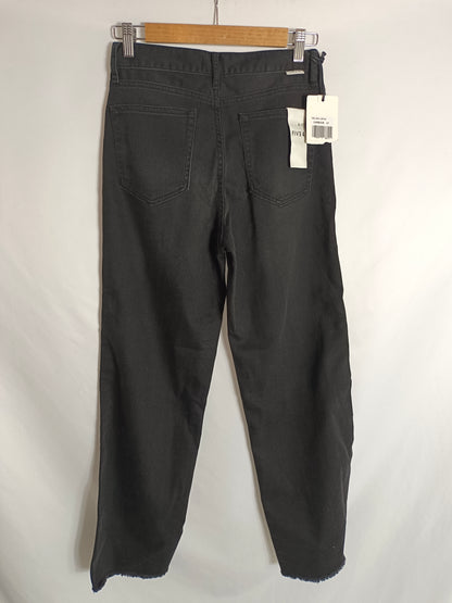 FIVE. Wide black trousers size 27 (34)