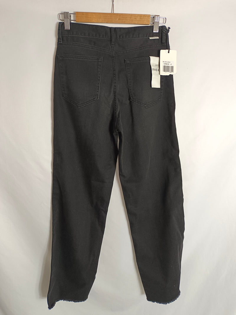FIVE. Pantalón negro ancho T.27(34)