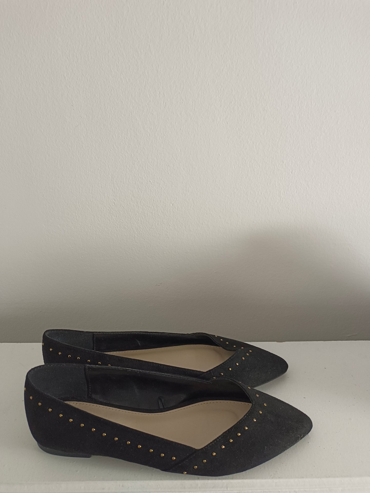 PARFOIS. Bailarina negra tachuelas T.38