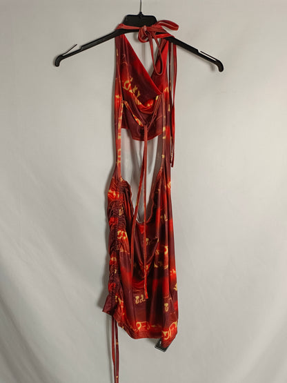 ZAFUL. Vestido teja tie dye T.m