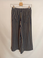 OKEYSI. Pantalón azul rayas T.s
