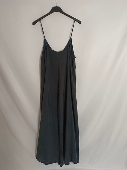 ZARA. Vestido largo azul T.xs/s
