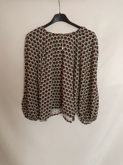 ZAU. Retro burgundy blouses Yours