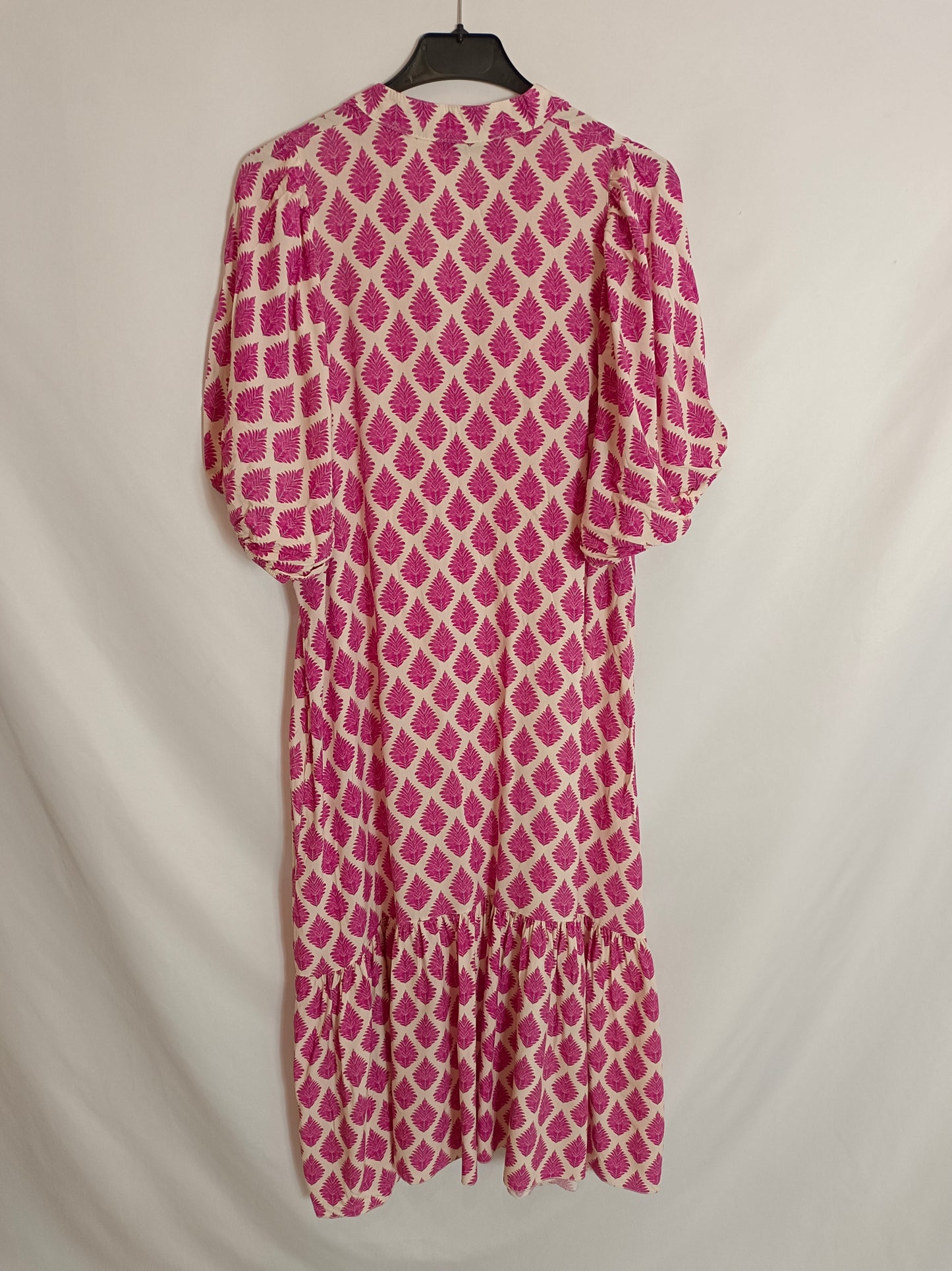 MUSCARI. Vestido fluido hojas TU(s)