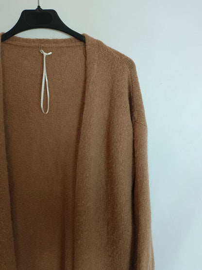 OTHERS. Camel cardigan TU(s/m)