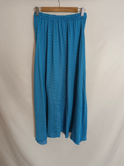 OTRAS. Falda midi estampada Tu(xs/s)