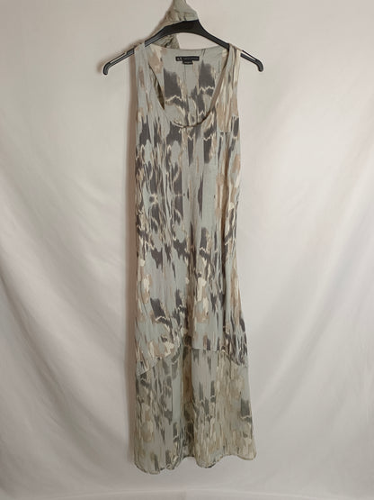 ARMANI EXCHANGE. Gray tie-dye dress TM