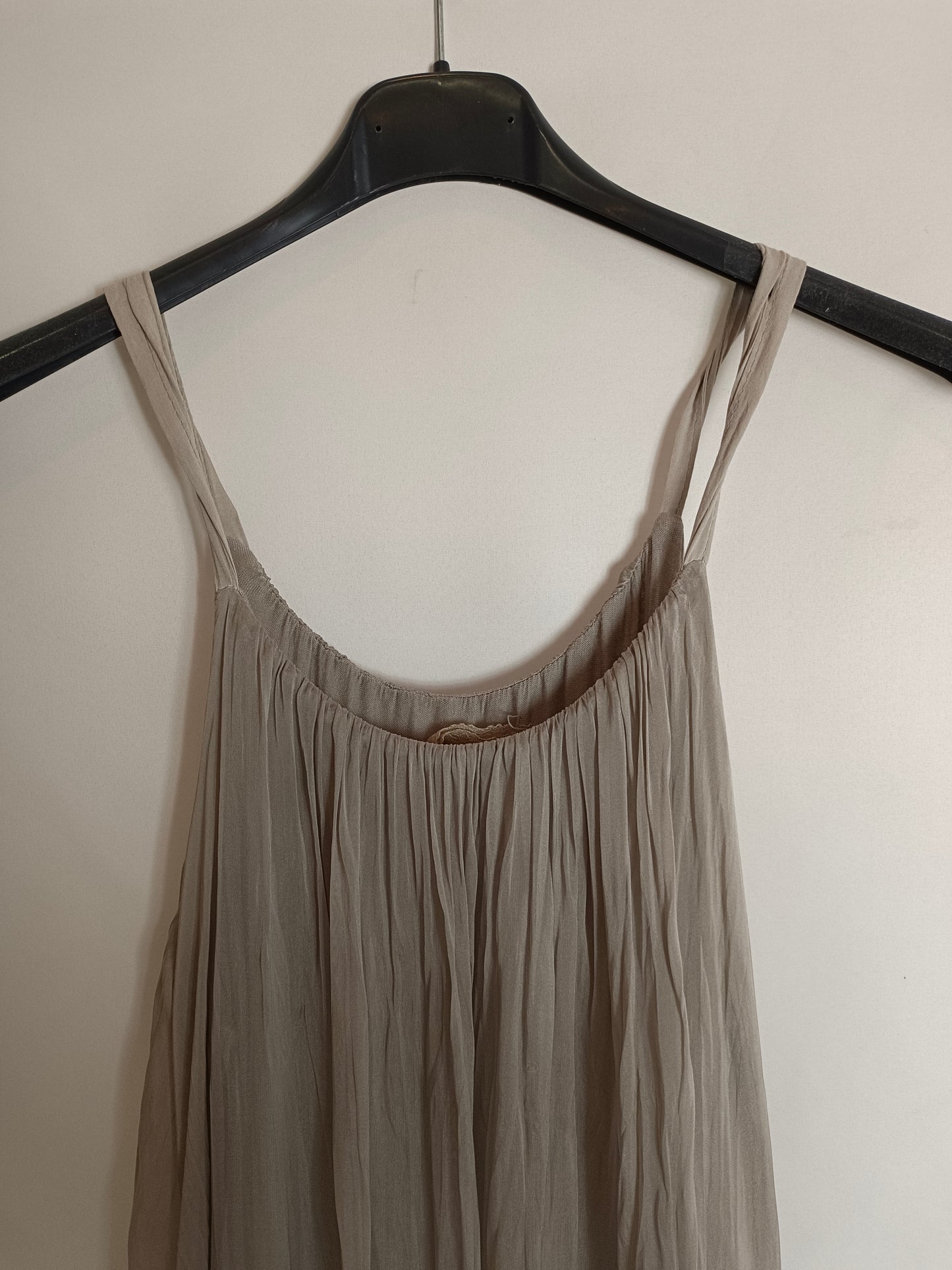 OTRAS. Vestido largo beige TU(s)