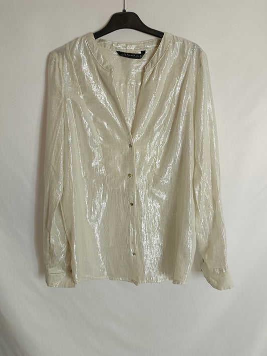 ZARA. Blusa paletada  T.xs