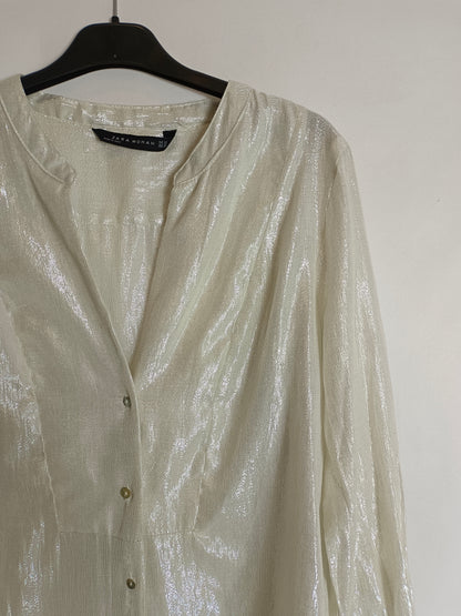 ZARA. Blusa paletada  T.xs