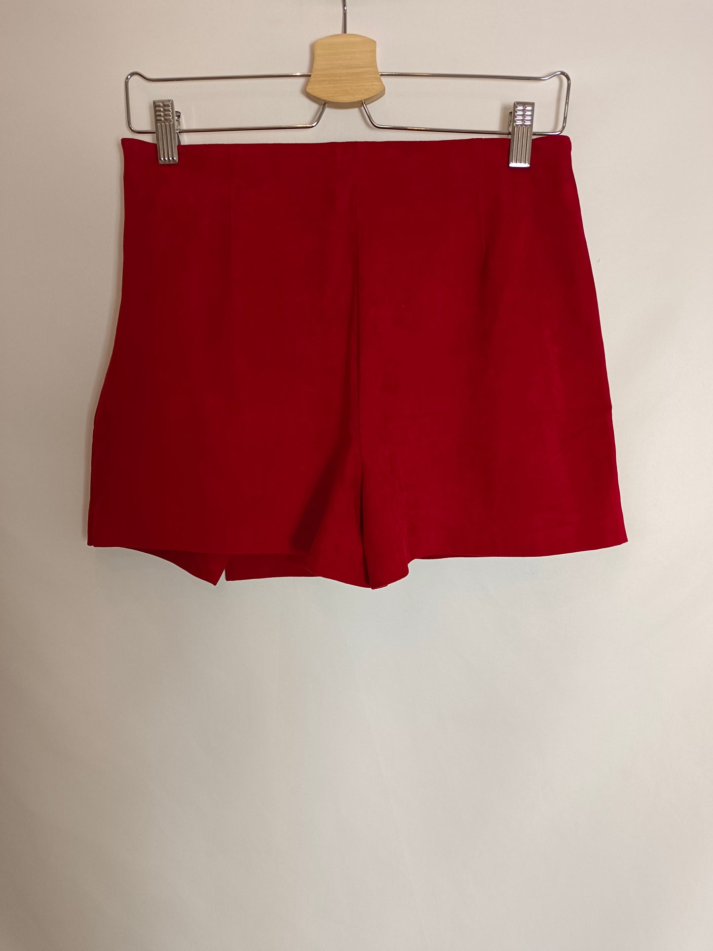 ZARA. Suede skirt-pants Tm