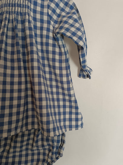 MAMAMADEJAS. Conjunto cuadros  vichí  T.9 meses