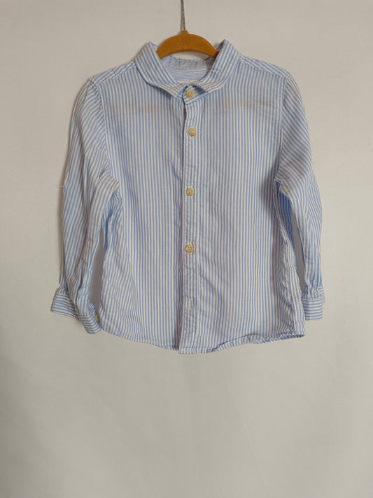 ZARA. Camisa rayas T.18-24 meses