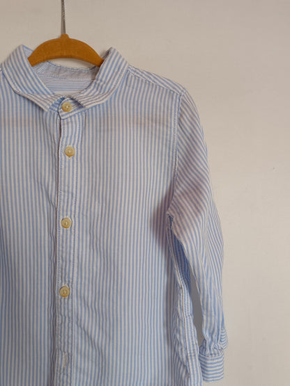 ZARA. Striped shirt, size 18-24 months