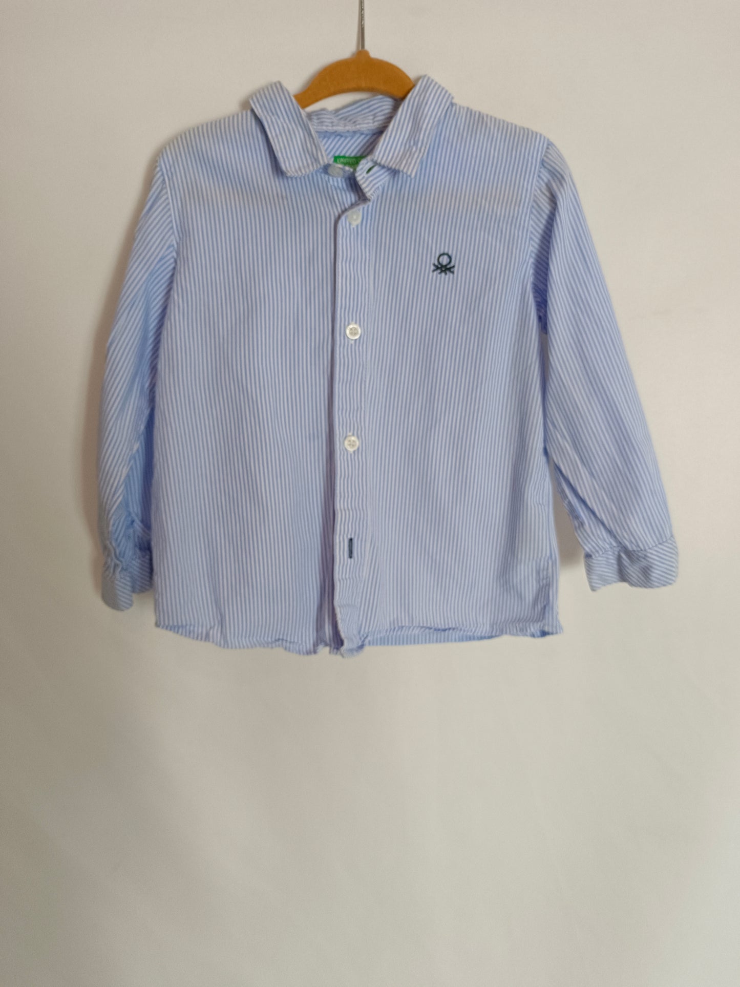 BENETTON. Camisa rayas 18-24 meses