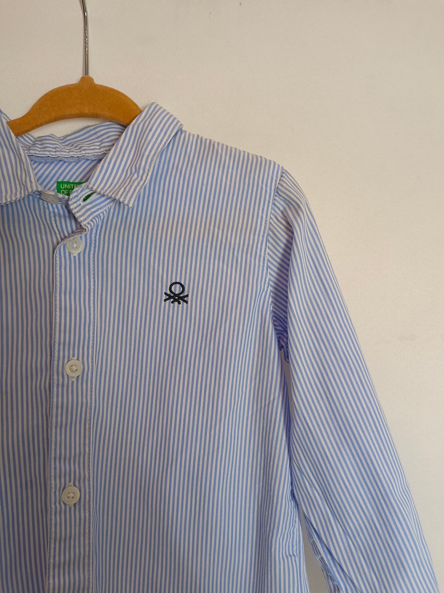 BENETTON. Camisa rayas 18-24 meses