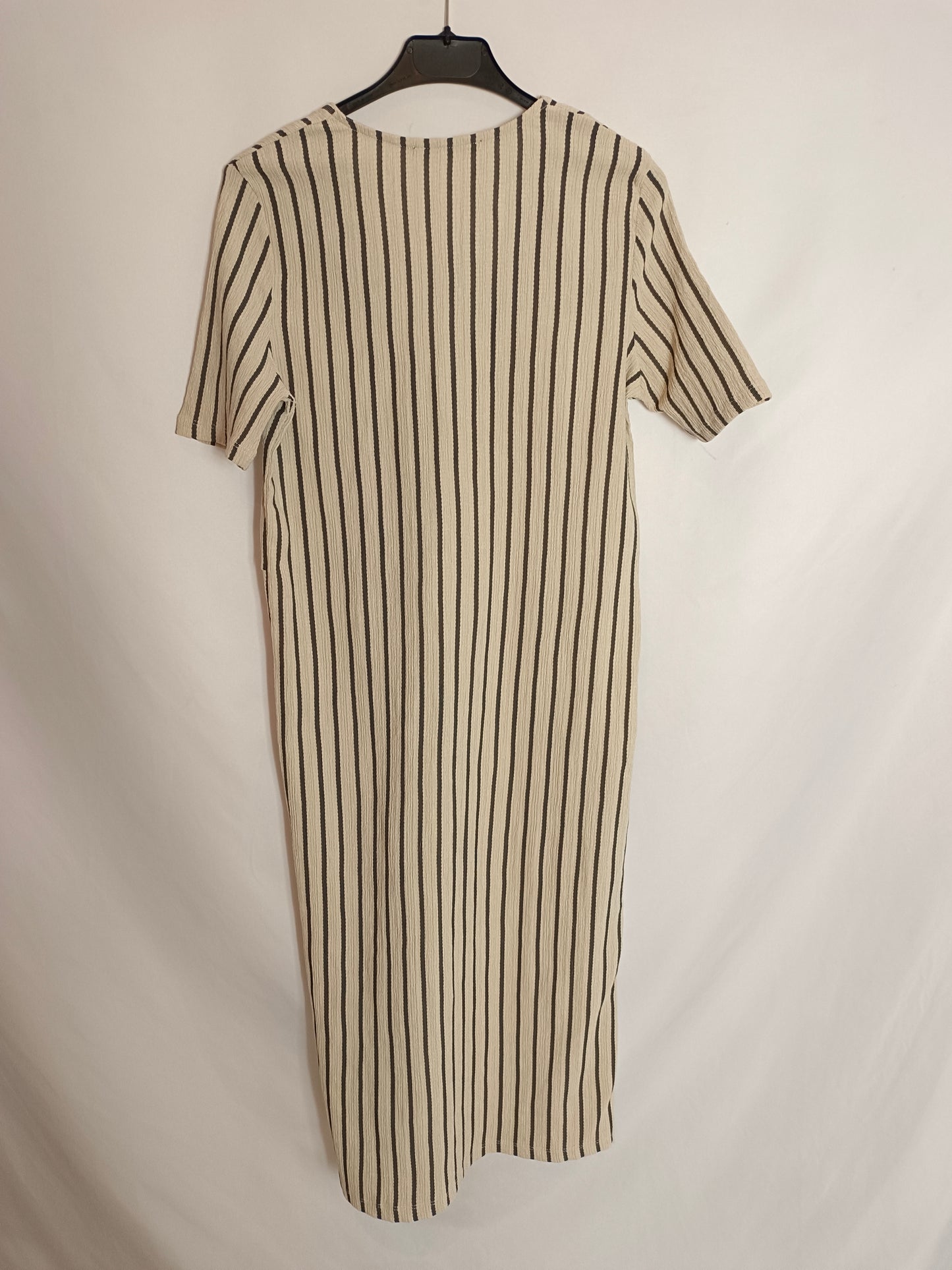 ZARA. Striped Ts midi dress