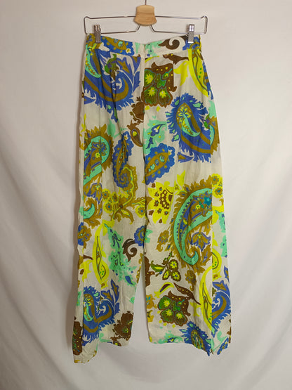 ZARA. Pantalón efecto pareo T.s