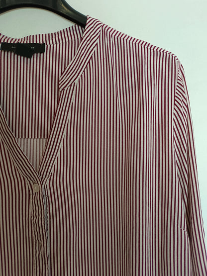 PRIMARK. Flowy striped blouse, size 42