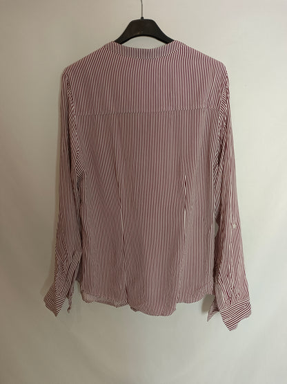 PRIMARK. Flowy striped blouse, size 42