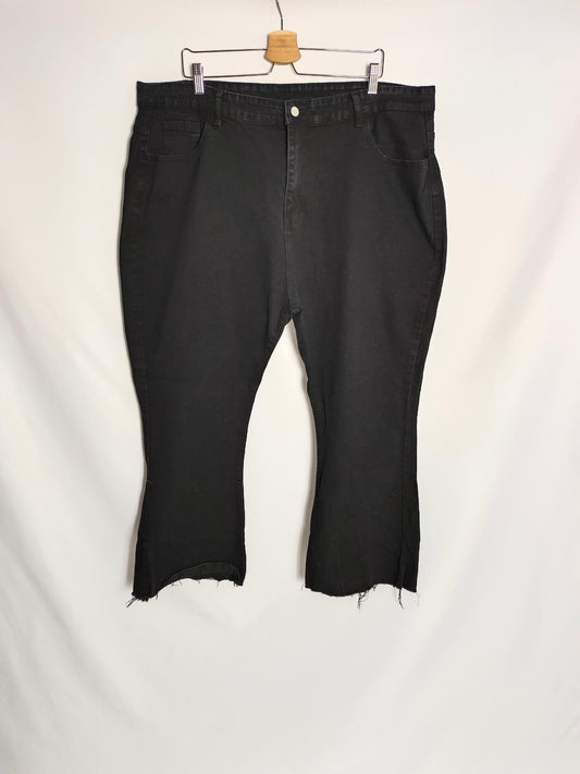 OTHERS. Straight black trousers S.3xl